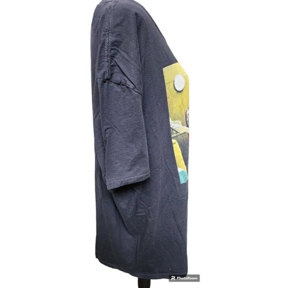 Jimi Hendrix Black T-shirt Size 2XL Retro Rock Band 60's Music - Picture 5 of 7